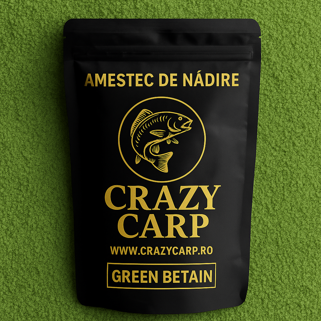 Nada Green Betaine Crazy Carp – nada atractivă pentru pescuitul la crap și pești mari