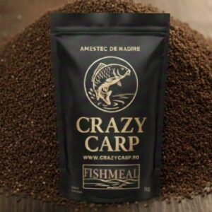 Nada pentru pescuit la crap Fishmeal 1kg Crazy Carp